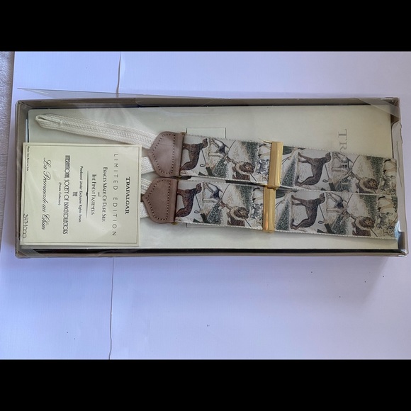 Trafalgar Other - Trafalgar Silk Braces. Collectors Edition “La Promanade au Chien” NEW in box